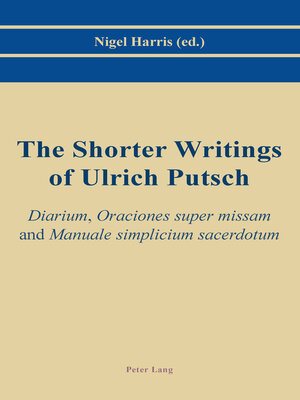 cover image of The Shorter Writings of Ulrich Putsch